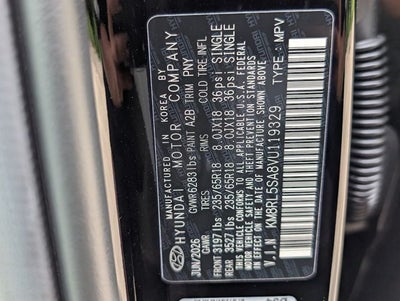 2027 Hyundai PALISADE HYBRID Blue SEL 7P