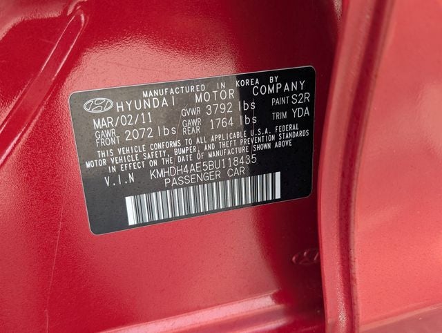 2011 Hyundai ELANTRA GLS