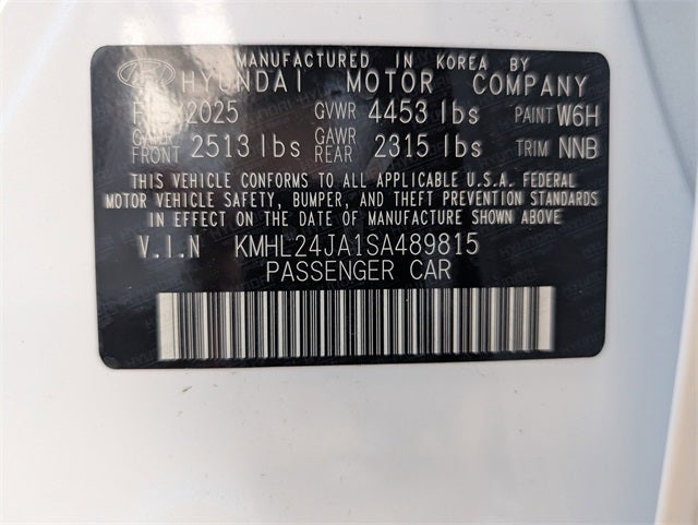 2025 Hyundai SONATA SE