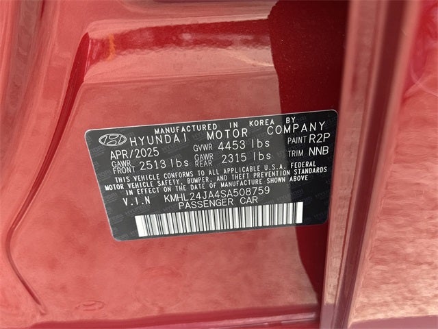 2025 Hyundai SONATA SE