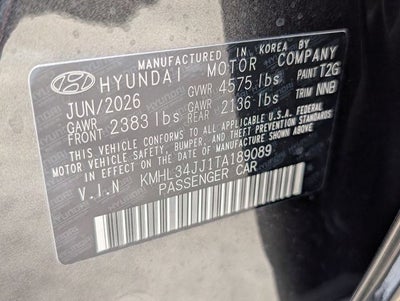 2026 Hyundai SONATA HYBRID SEL