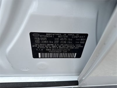 2025 Hyundai SONATA HYBRID SEL