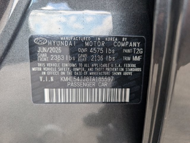 2026 Hyundai SONATA HYBRID Limited