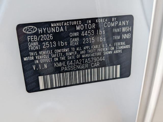 2026 Hyundai SONATA SEL Sport
