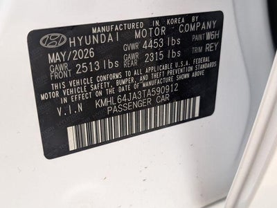 2026 Hyundai SONATA SEL Sport