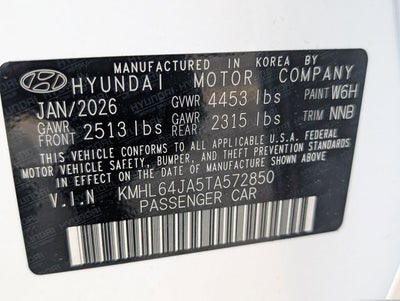 2026 Hyundai SONATA SEL Sport