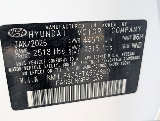 2026 Hyundai SONATA SEL Sport