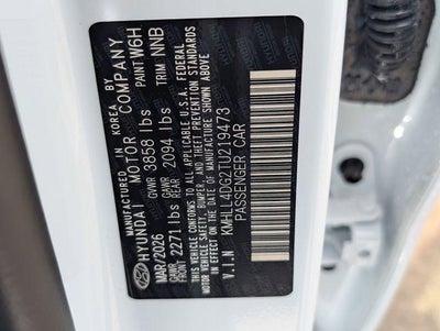 2026 Hyundai ELANTRA SE