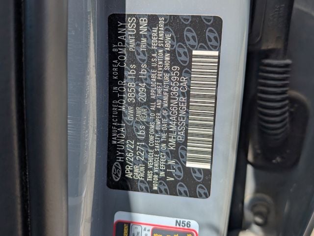 2022 Hyundai ELANTRA SEL