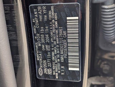 2026 Hyundai ELANTRA SEL Sport
