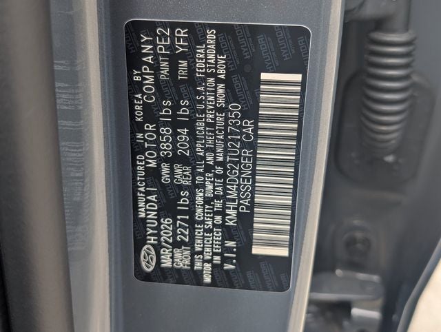 2026 Hyundai ELANTRA SEL Sport