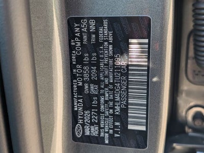 2026 Hyundai ELANTRA SEL Sport