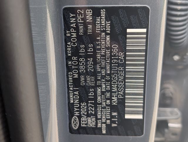 2026 Hyundai ELANTRA SEL Sport