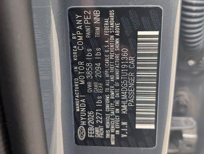 2026 Hyundai ELANTRA SEL Sport