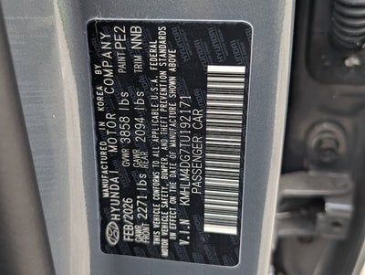 2026 Hyundai ELANTRA SEL Sport