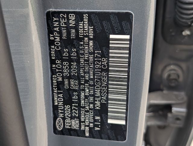 2026 Hyundai ELANTRA SEL Sport