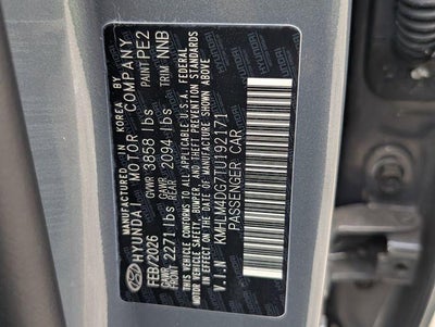 2026 Hyundai ELANTRA SEL Sport