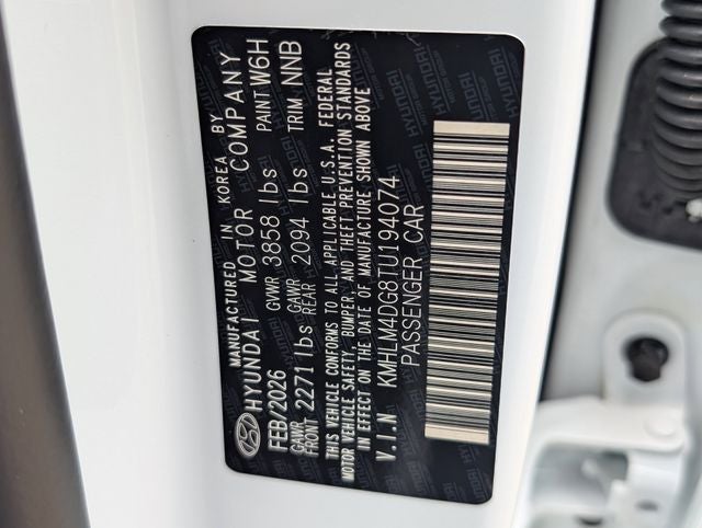2026 Hyundai ELANTRA SEL Sport