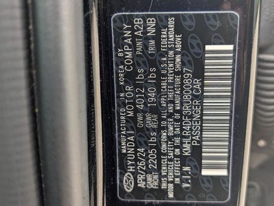 2024 Hyundai ELANTRA N Line