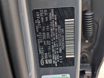 2026 Hyundai ELANTRA SEL Sport Premium