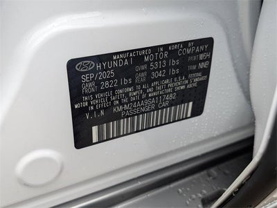 2025 Hyundai IONIQ 6 SE