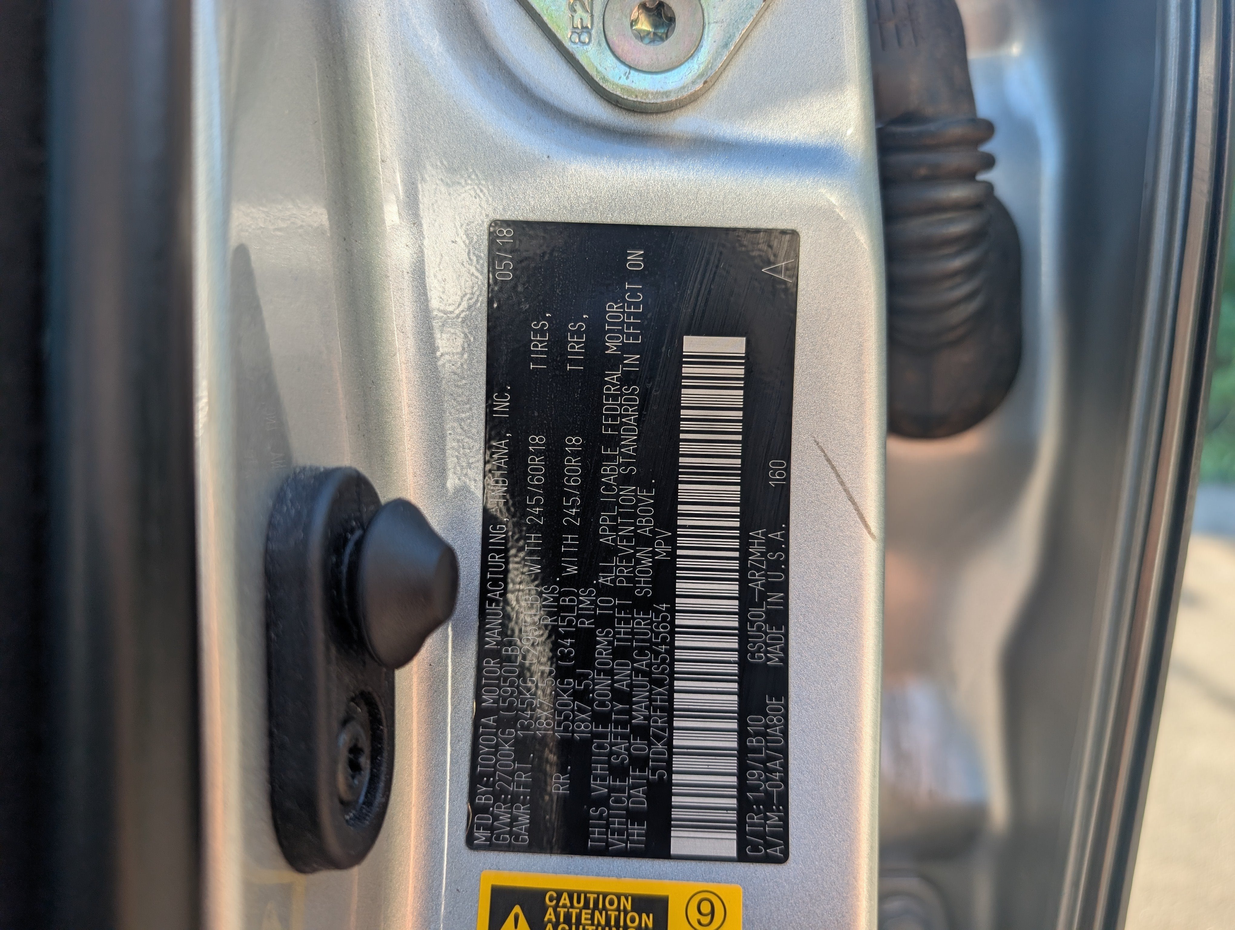 2018 Toyota Highlander SE