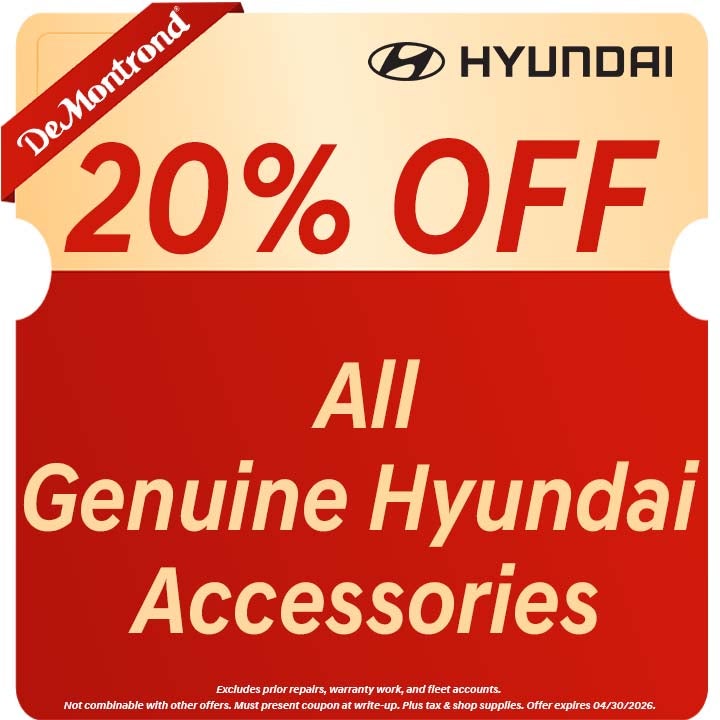 20% OFF ALL GENUINE HYUNDAI ACCESSORIES