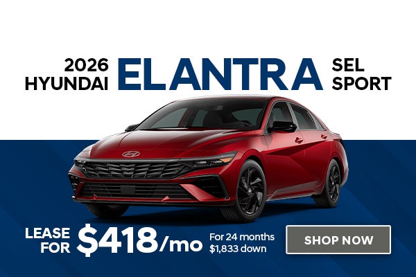 2026 Hyundai Elantra SEL Sport