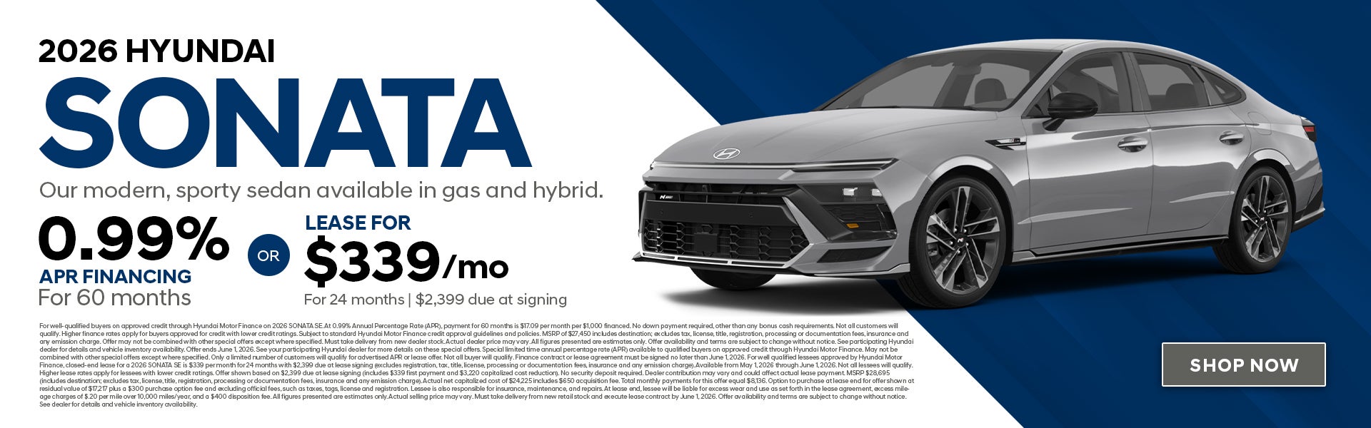 2026 Hyundai Sonata
