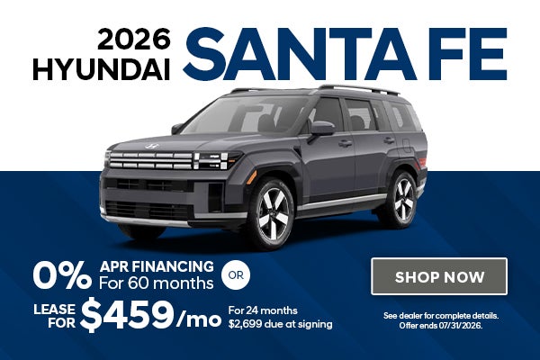 2026 Hyundai Santa Fe